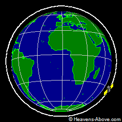 View from orbit pole
