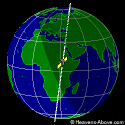 View from above satellite